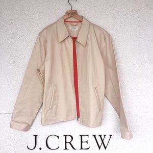 J. CREW | NWOT Khaki Zip Up Blazer Jacket